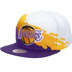 Mitchell & Ness Snapback-Paintbrush Snapback Hwc Los Angeles Lakers