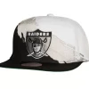 Mitchell & Ness Snapback-Paintbrush Snapback Oakland Raiders