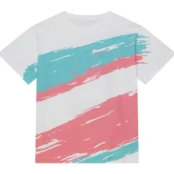 Mitchell & Ness T-Shirts & Tops-Paintbrush Sublimated Ss Tee San Antonio Spurs