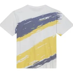 Mitchell & Ness T-Shirts & Tops-Paintbrush Sublimated S/S Tee University Of Michigan