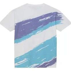 Mitchell & Ness T-Shirts & Tops-Paintbrush Sublimated Ss Tee Utah Jazz