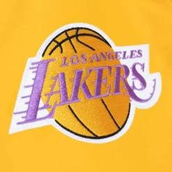 Mitchell & Ness Pants-Paintbrush Warmup Pant Los Angeles Lakers