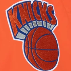 Mitchell & Ness Pants-Paintbrush Warmup Pant New York Knicks