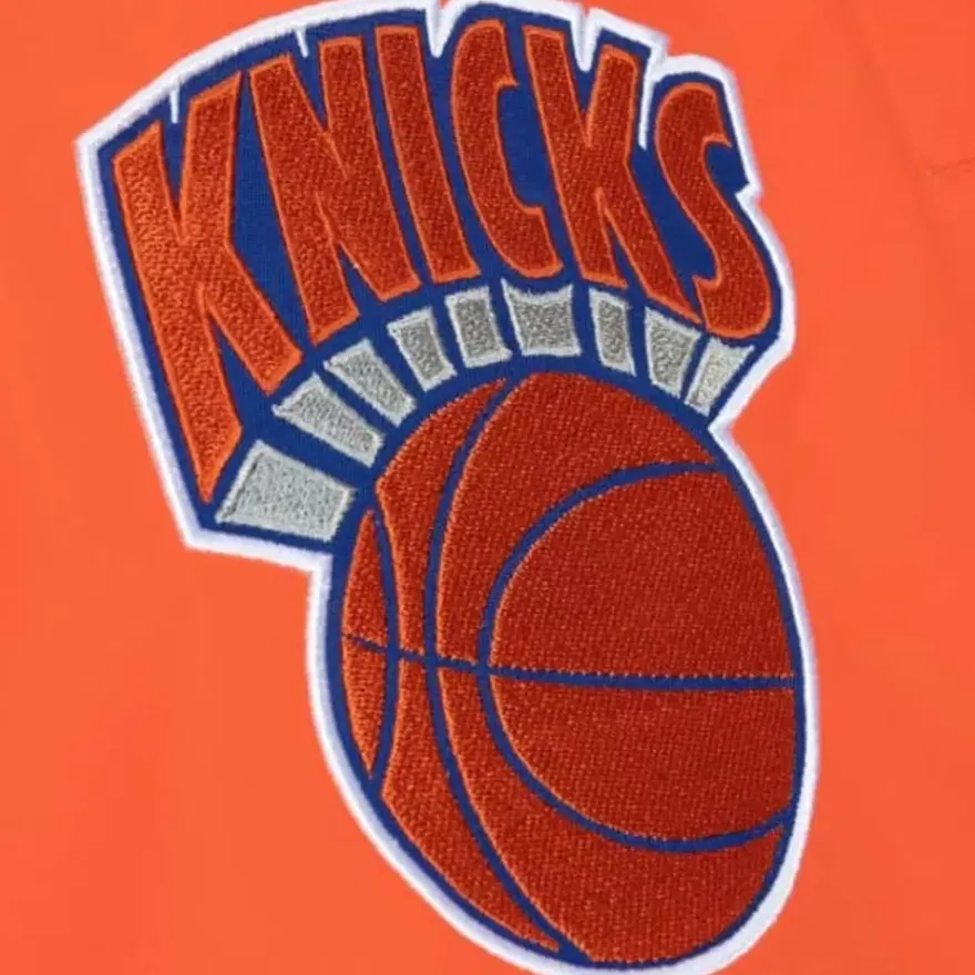 Mitchell & Ness Pants-Paintbrush Warmup Pant New York Knicks
