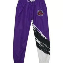 Mitchell & Ness Pants-Paintbrush Warmup Pant Toronto Raptors
