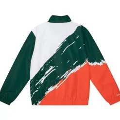 Mitchell & Ness Jackets & Outerwear-Paintbrush Windbreaker University Of Miami