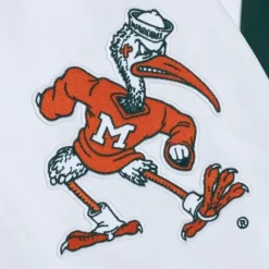 Mitchell & Ness Jackets & Outerwear-Paintbrush Windbreaker University Of Miami