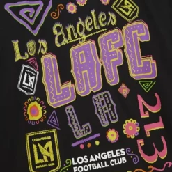 Mitchell & Ness T-Shirts & Tops-Papel Picado Ls Tee Los Angeles Fc