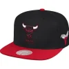 Mitchell & Ness Snapback-Patches 2 Tone Hwc Snapback Chicago Bulls