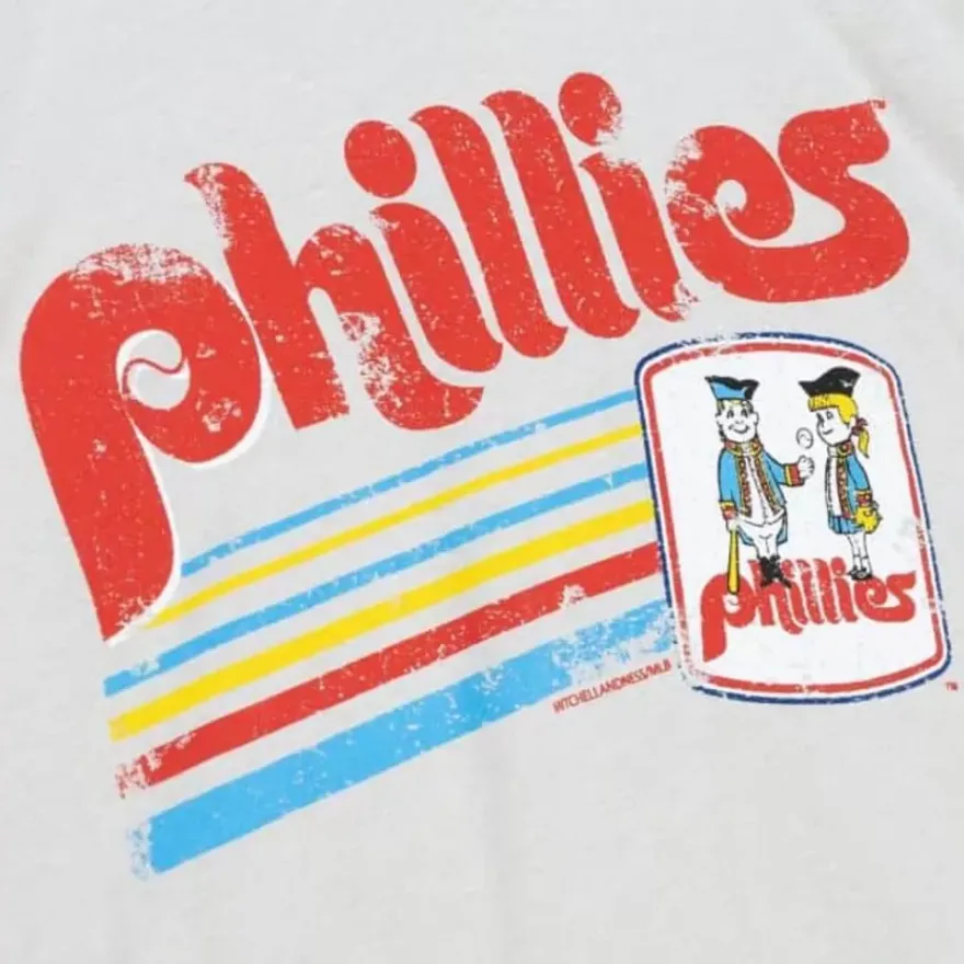 Mitchell & Ness T-Shirts & Tops-Phil And Phyllis Tee Philadelphia Phillies