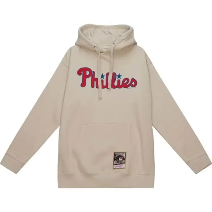 Mitchell & Ness Hoodies & Sweatshirts-Phillies Logo Pullover Philadelphia Phillies