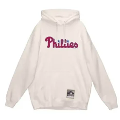 Mitchell & Ness Hoodies & Sweatshirts-Phillies Logo Pullover Philadelphia Phillies