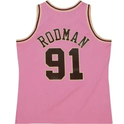 Mitchell & Ness Nba Swingman-Pink Sugar Bacon Swingman Jersey Chicago Bulls 1997-98 Dennis Rodman