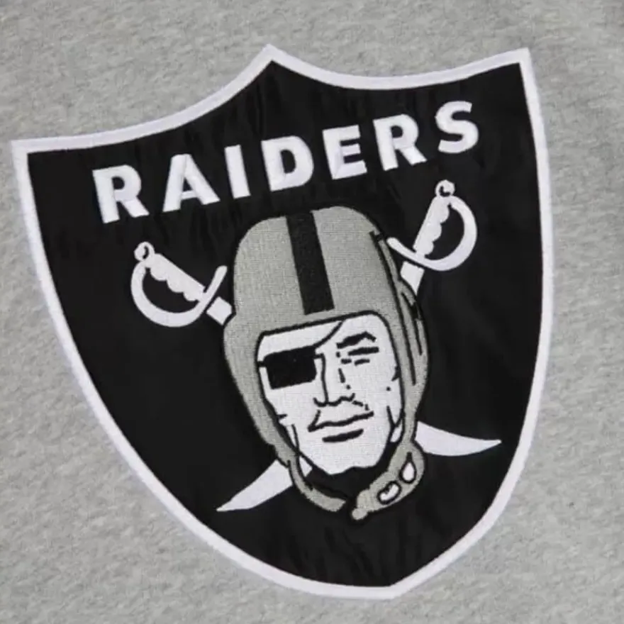 Mitchell & Ness Hoodies & Sweatshirts-Pinnacle Heavyweight Fleece Hoodie Oakland Raiders
