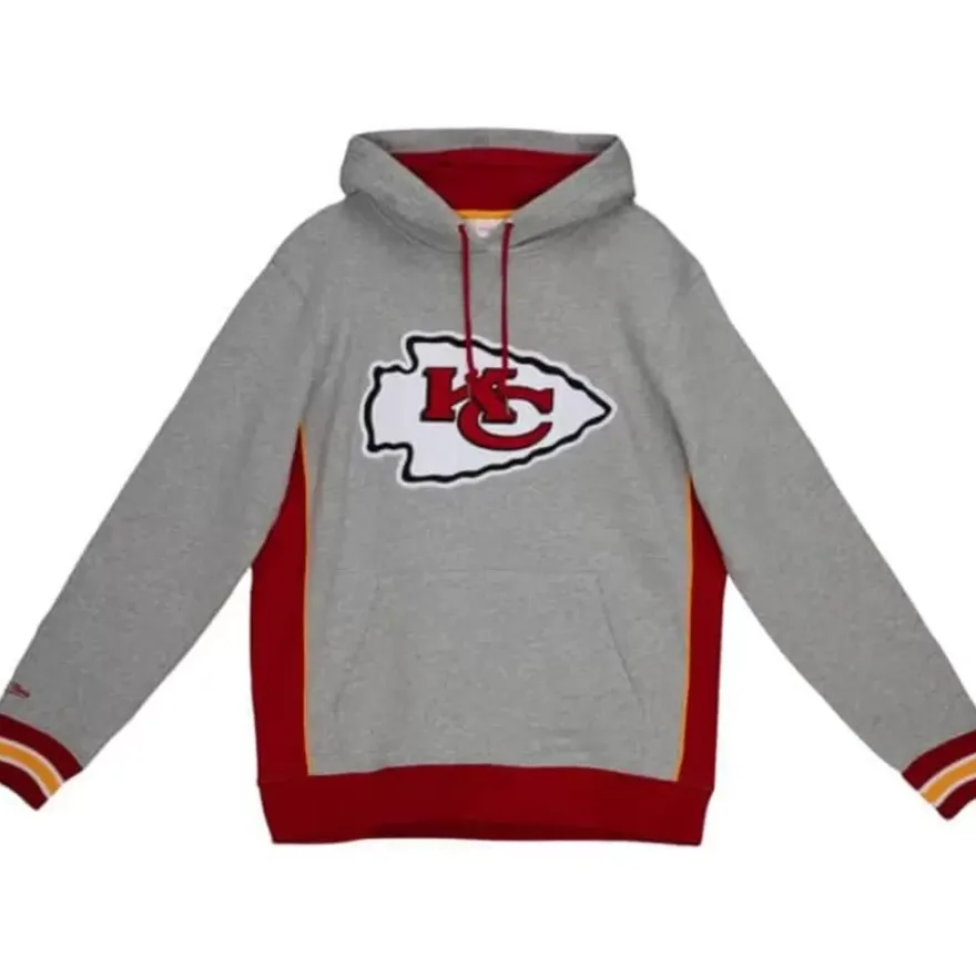 Mitchell & Ness Hoodies & Sweatshirts-Pinnacle Heavyweight Fleece Hoodie Kansas City Chiefs