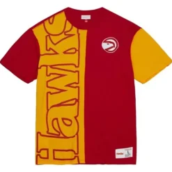 Mitchell & Ness T-Shirts & Tops-Play By Play 2.0 S/S Tee Atlanta Hawks