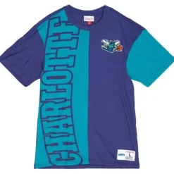 Mitchell & Ness T-Shirts & Tops-Play By Play 2.0 S/S Tee Charlotte Hornets