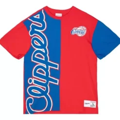 Mitchell & Ness T-Shirts & Tops-Play By Play 2.0 S/S Tee Los Angeles Clippers