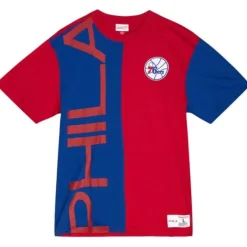Mitchell & Ness T-Shirts & Tops-Play By Play 2.0 S/S Tee Philadelphia 76Ers