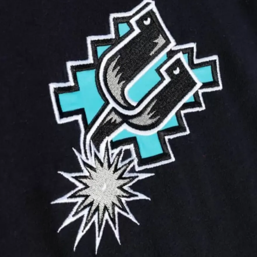 Mitchell & Ness T-Shirts & Tops-Play By Play 2.0 S/S Tee San Antonio Spurs