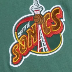 Mitchell & Ness T-Shirts & Tops-Play By Play 2.0 S/S Tee Seattle Supersonics