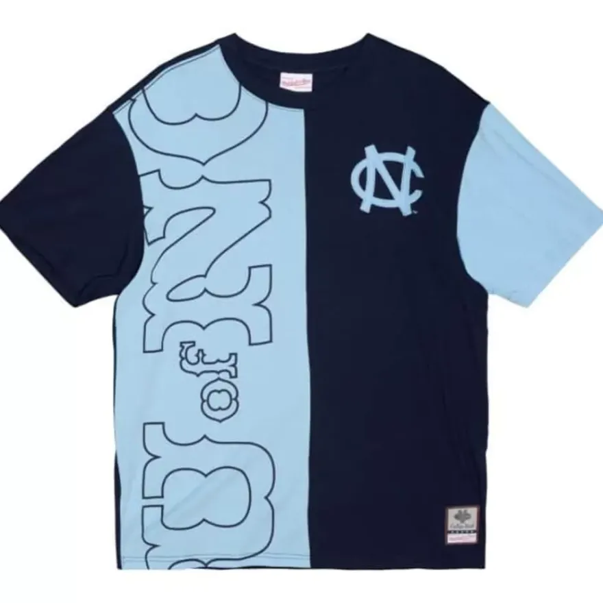 Mitchell & Ness T-Shirts & Tops-Play By Play 2.0 S/S Tee University Of North Carolina