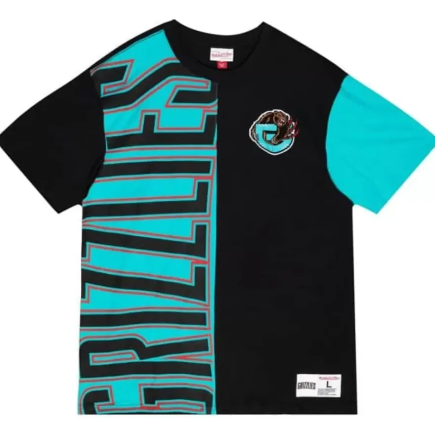 Mitchell & Ness T-Shirts & Tops-Play By Play 2.0 S/S Tee Vancouver Grizzlies