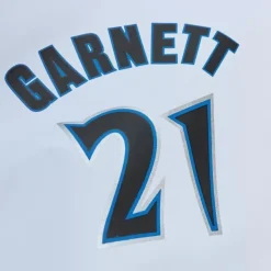 Mitchell & Ness Jackets & Outerwear-Player Burst Warm Up Jacket Minnesota Timberwolves Kevin Garnett