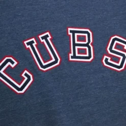 Mitchell & Ness Hoodies & Sweatshirts-Playoff Win 2.0 Crew Chicago Cubs