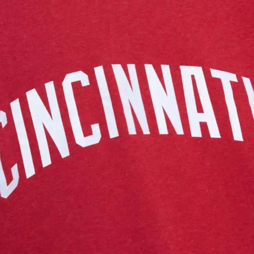 Mitchell & Ness Hoodies & Sweatshirts-Playoff Win 2.0 Crew Cincinnati Reds