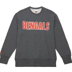 Mitchell & Ness Hoodies & Sweatshirts-Playoff Win 2.0 Crew Cincinnati Bengals