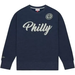 Mitchell & Ness Hoodies & Sweatshirts-Playoff Win 2.0 Crew Current Logo Philadelphia Union