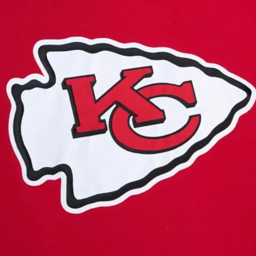 Mitchell & Ness Hoodies & Sweatshirts-Playoff Win 2.0 Crew Kansas City Chiefs