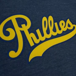 Mitchell & Ness Hoodies & Sweatshirts-Playoff Win 2.0 Crew Vintage Philadelphia Phillies