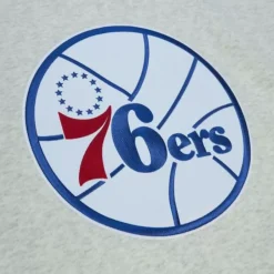 Mitchell & Ness Hoodies & Sweatshirts-Playoff Win 2.0 Crew Vintage Philadelphia 76Ers