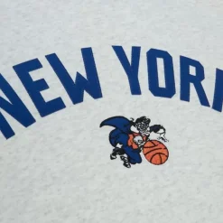 Mitchell & Ness Hoodies & Sweatshirts-Playoff Win 2.0 Crew Vintage New York Knicks