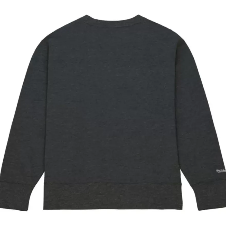 Mitchell & Ness Hoodies & Sweatshirts-Playoff Win 2.0 Crew Vintage Philadelphia 76Ers