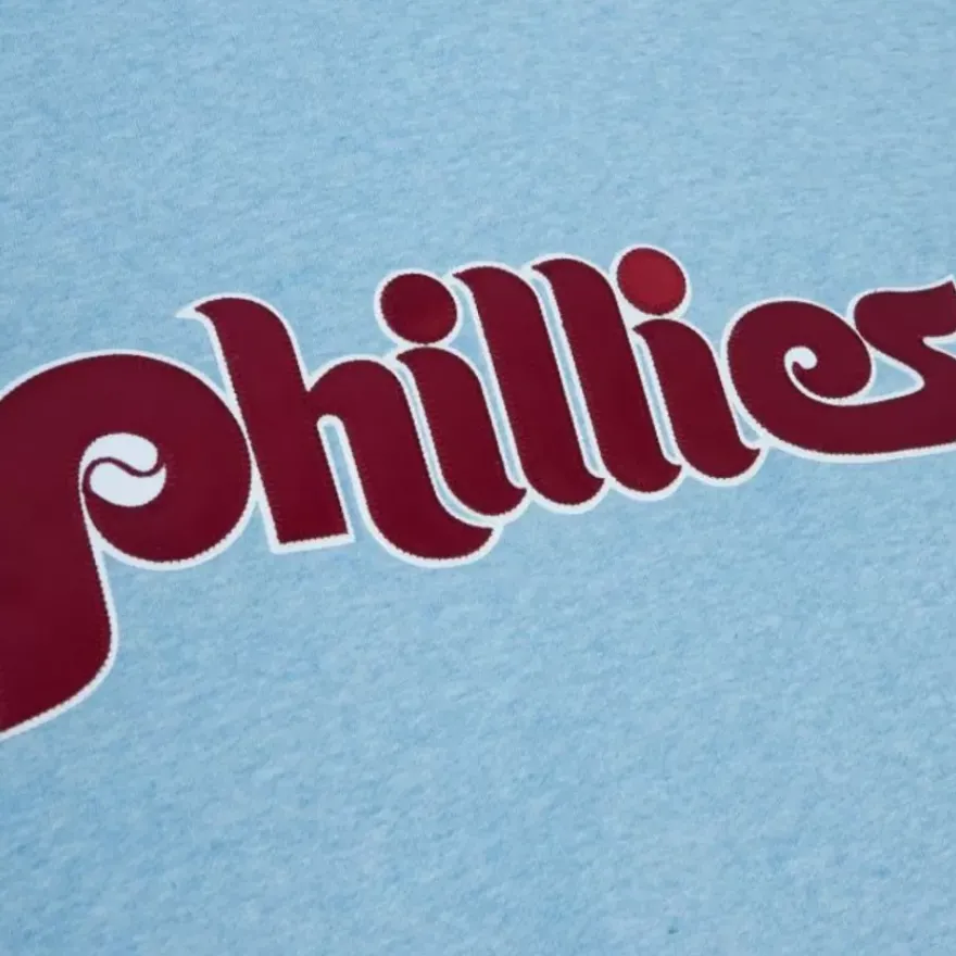 Mitchell & Ness Hoodies & Sweatshirts-Playoff Win 2.0 Crew Vintage Philadelphia Phillies