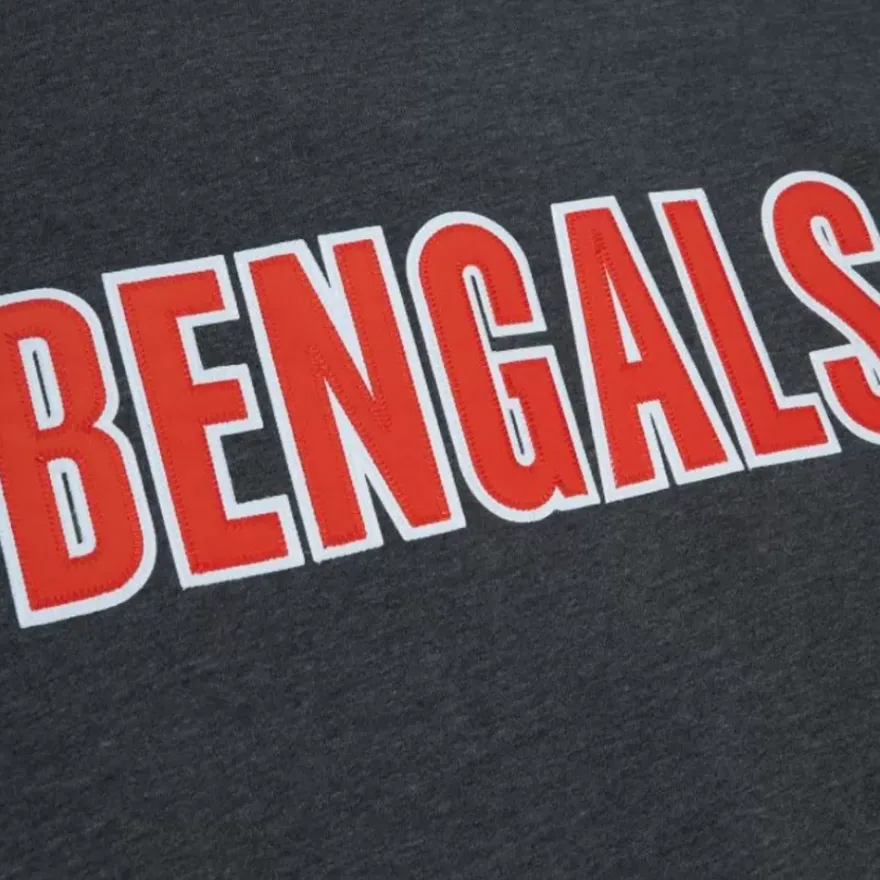 Mitchell & Ness Hoodies & Sweatshirts-Playoff Win 2.0 Crew Vintage Cincinnati Bengals