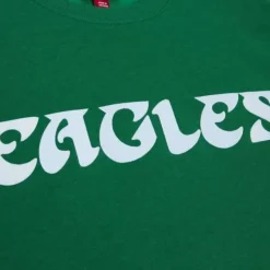 Mitchell & Ness Hoodies & Sweatshirts-Playoff Win 2.0 Crew Vintage Philadelphia Eagles