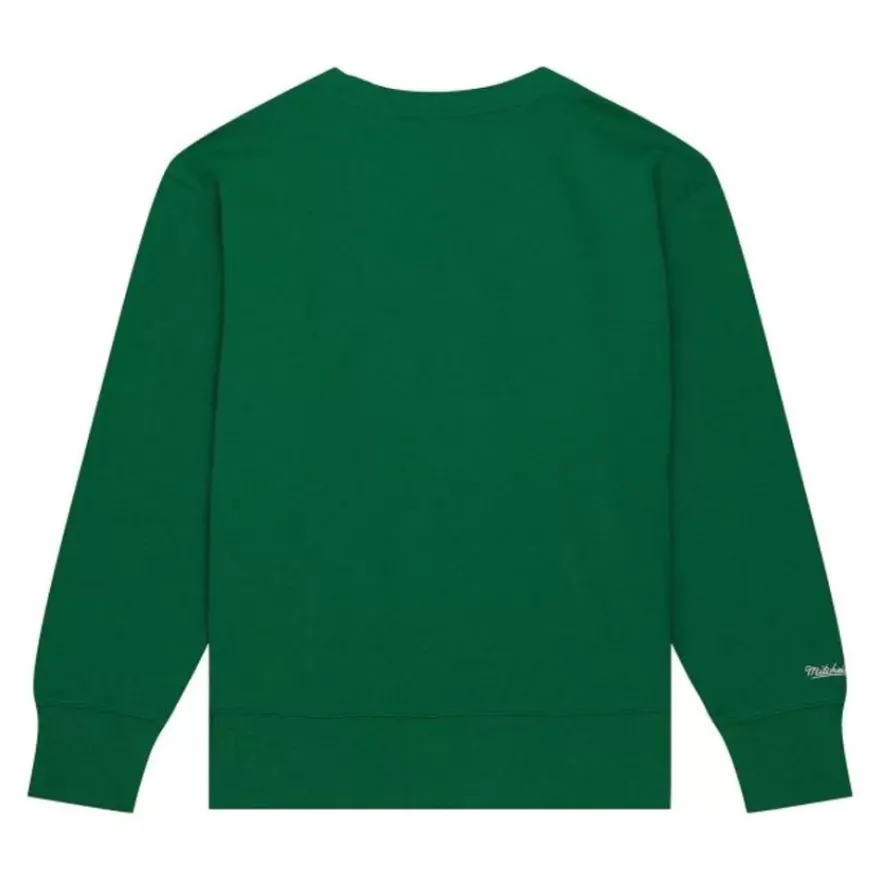 Mitchell & Ness Hoodies & Sweatshirts-Playoff Win 2.0 Crew Vintage Philadelphia Eagles