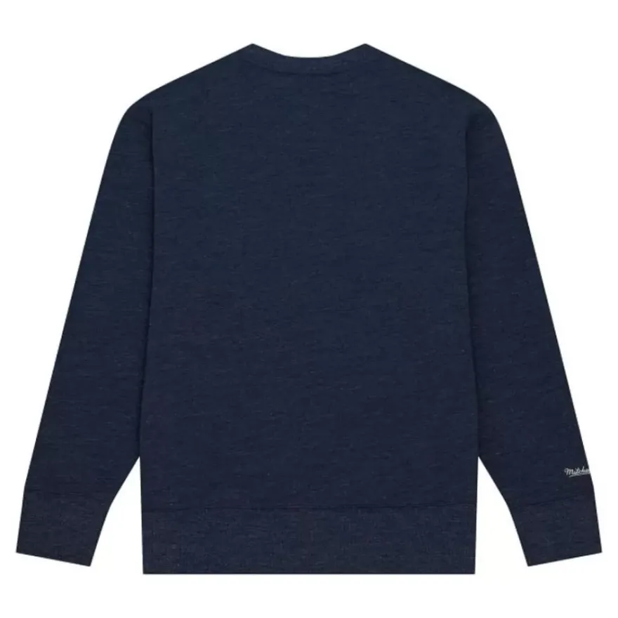 Mitchell & Ness Hoodies & Sweatshirts-Playoff Win 2.0 Crew Vintage New York Rangers