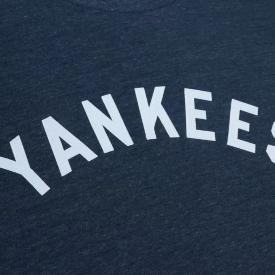 Mitchell & Ness Hoodies & Sweatshirts-Playoff Win 2.0 Crew Vintage New York Yankees