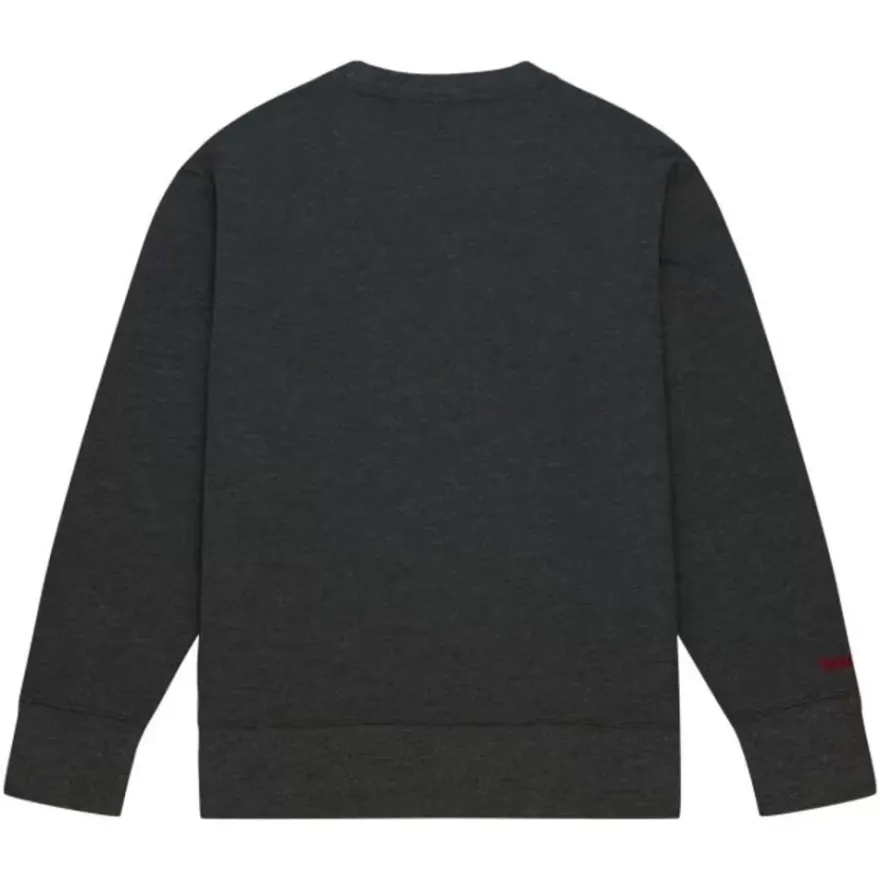 Mitchell & Ness Hoodies & Sweatshirts-Playoff Win 2.0 Crew Vintage Philadelphia 76Ers