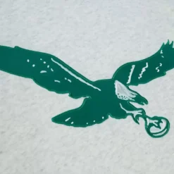 Mitchell & Ness Hoodies & Sweatshirts-Playoff Win 2.0 Crew Vintage Philadelphia Eagles