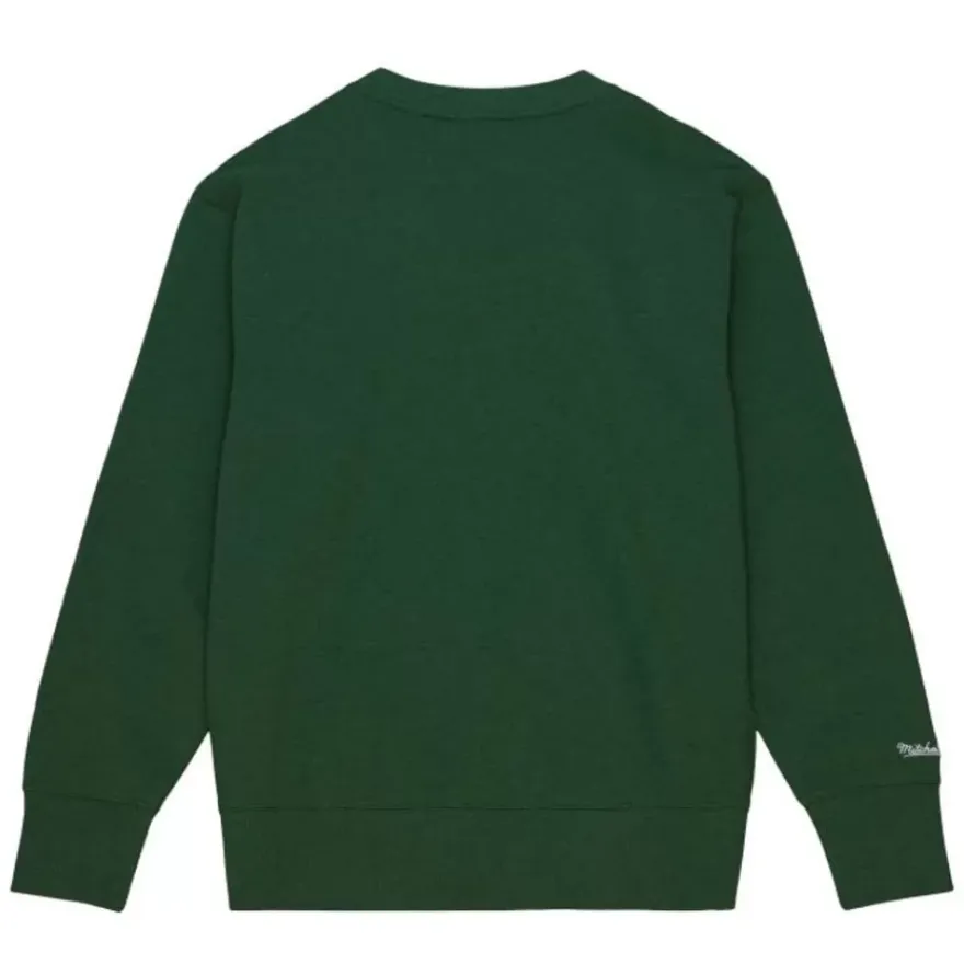 Mitchell & Ness Hoodies & Sweatshirts-Playoff Win 2.0 Crew Vintage Michigan State University