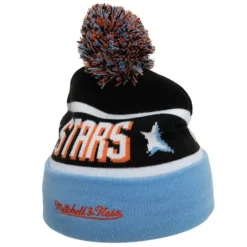 Mitchell & Ness Knit-Pom Knit Beanie All Star