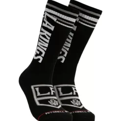 Mitchell & Ness Accessories-Power Play Crew Socks Los Angeles Kings