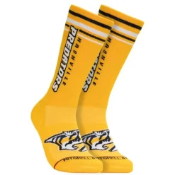 Mitchell & Ness Accessories-Power Play Crew Socks Nashville Predators