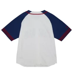 Mitchell & Ness T-Shirts & Tops-Practice Day Button Front Jersey New York Rangers